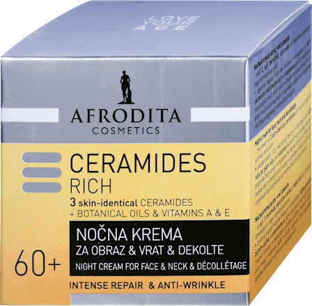 Ceramides Rich noćna krema za lice AFRODITA