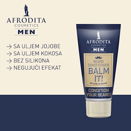 MEN BALM IT! balzam za bradu AFRODITA