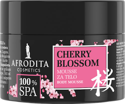 100% SPA CHERRY BLOSSOM mousse za telo AFRODITA