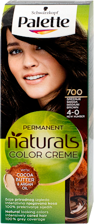 Naturals Color Creme boja za kosu – 700 srednje smeđa Palette naturals COLOR CREME