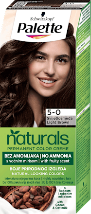 Боя за коса без амоняк - Nr. 5-0  Palette naturals COLOR CREME