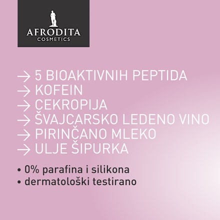 5 PEPTIDE krema za područje oko očiju AFRODITA