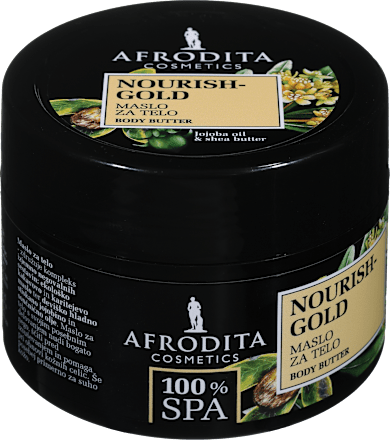 Maslo za telo 100% Spa Nourish Gold AFRODITA