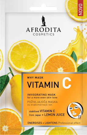 WHY MASK VITAMIN C maska za lice, 2x6ml AFRODITA
