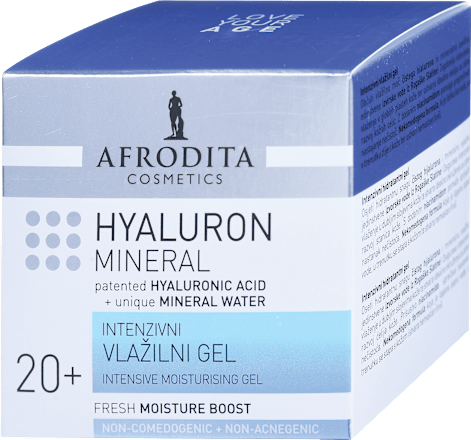 Vlažilni gel za obraz HYALURON MINERAL AFRODITA