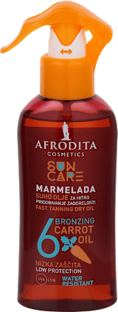 Sun Care marmelada suho ulje za ubrzano tamnjenje, SPF 6 AFRODITA