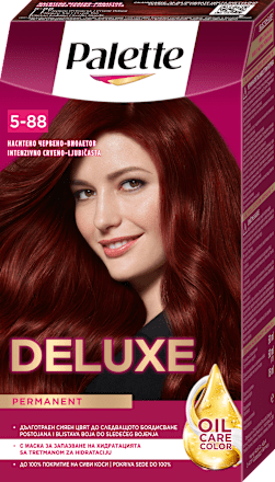 Boja za kosu - 5-88 intenzivno crveno-ljubičasta Palette DELUXE
