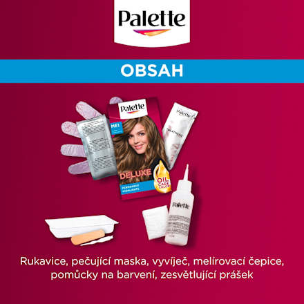 barva na vlasy Super melír ME1 Palette DELUXE
