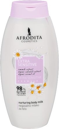 mleko za telo EXTRA SENSITIVE  AFRODITA