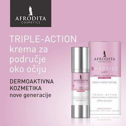 5 PEPTIDE krema za područje oko očiju AFRODITA