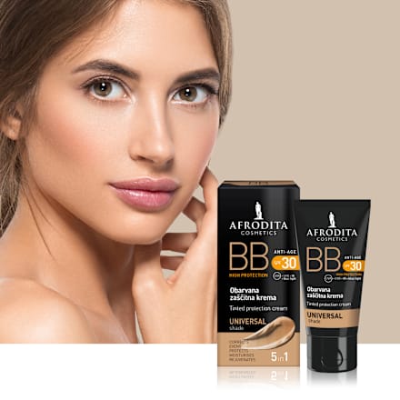 BB 5u1 anti-age tonirana krema za lice SPF 30 – Universal Shade AFRODITA