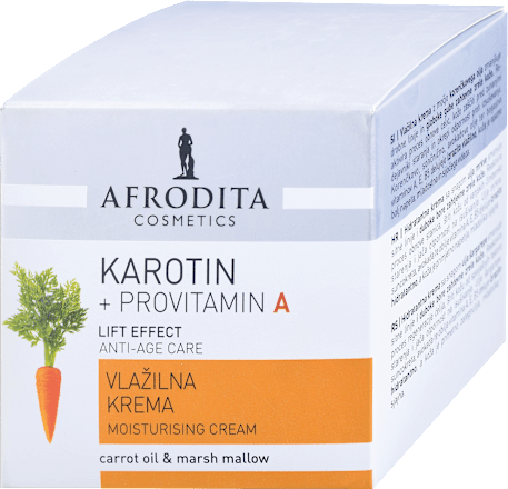 Vlažilna krema KAROTIN AFRODITA