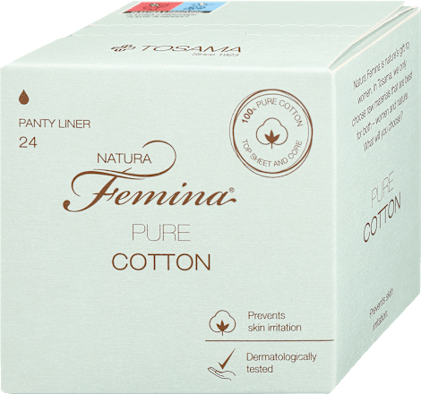 Ščitniki perila Pure Cotton Natura Femina