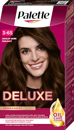 barva na vlasy Čokoládový 3-65 Palette DELUXE