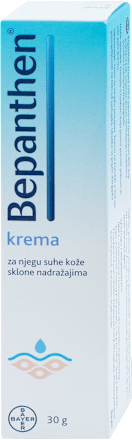 Krema za njegu suhe kože sklone nadražajima Bepanthen