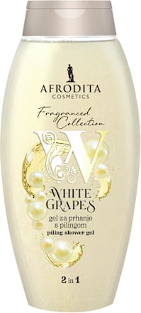 Gel za tuširanje s pilingom White Grapes  AFRODITA