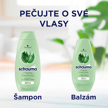 šampon na vlasy 7 bylin schauma
