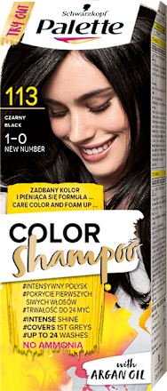 Szampon koloryzujący 113 Czerń Palette COLOR Shampoo