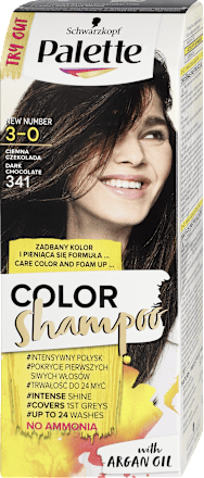 Szampon koloryzujący 341 Ciemna czekolada Palette COLOR Shampoo