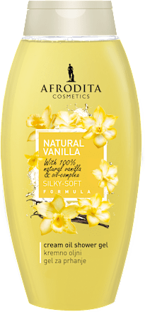 Uljani gel za tuširanje NATURAL VANILLA AFRODITA