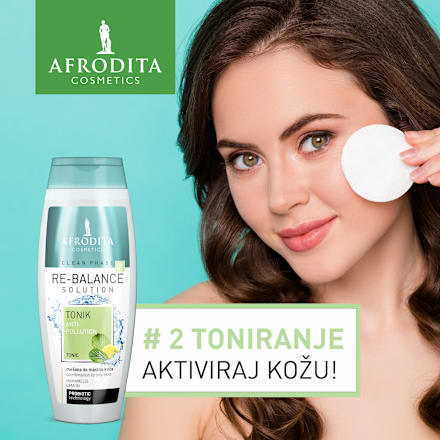 CLEAN PHASE 1 RE-BALANCE pena za čišćenje lica AFRODITA