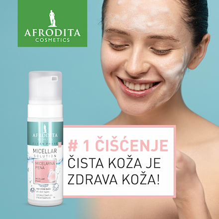 CLEAN PHASE 1 micelarna pena AFRODITA