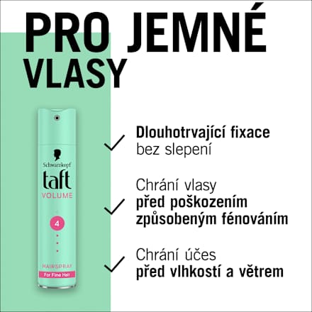 lak na vlasy Volume Ultra Strong Schwarzkopf taft