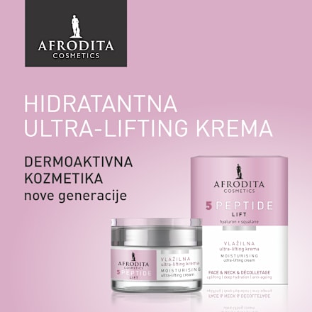 5 PEPTIDE dnevna hidratantna  krema za lice AFRODITA