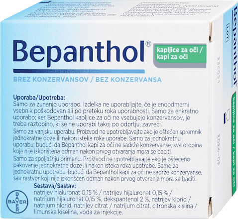 Bepanthol kapljice za oči Bepanthol