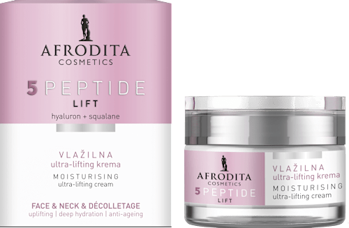 5 PEPTIDE dnevna hidratantna  krema za lice AFRODITA
