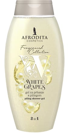 Fragnanced Collection 2u1 gel za tuširanje i piling - WHITE GRAPES AFRODITA