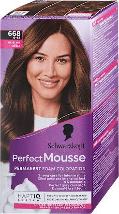 Trajna barva za lase 668 Lešnik Schwarzkopf Perfect Mousse