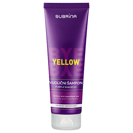 Bye Bye Yellow ljubičasti šampon za kosu SUBRiNA