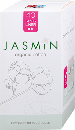 Organski bombažni ščitniki perila Panty Liner Jasmin