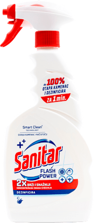 Sredstvo za čišćenje i otapanje kamenca Flash Power plus Sanitar