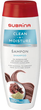 Šampon za normalne do mastne lase Clean & Moisture SUBRiNA
