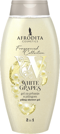 Gel za tuširanje s pilingom White Grapes  AFRODITA