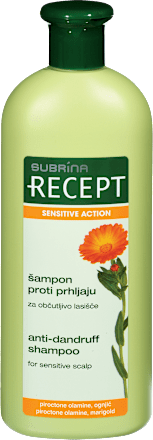 Recept Sensitive Action šampon protiv peruti  SUBRiNA RECEPT