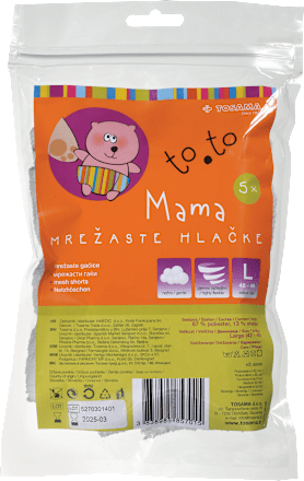 Mama mrežaste gaćice, veličina L to.to