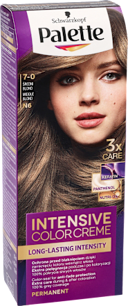 Farba do włosów 7-0 Średni Blond Palette INTENSIVE COLOR CREME