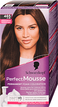 Tartós hajfesték, csokoládé 465 Schwarzkopf Perfect Mousse