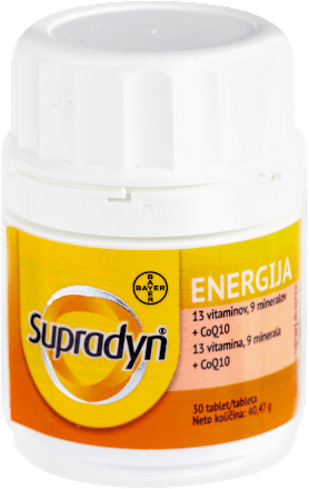 ENERGIJA tablete Supradyn
