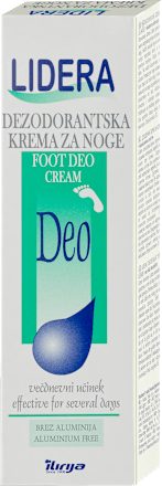 Dezodorantska krema za stopala LIDERA
