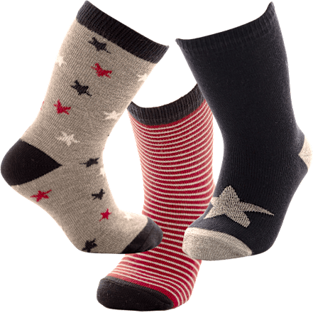 super kids dječje čarape, veličina 2 – Zvijezda, 3 para  JADRAN ČARAPE