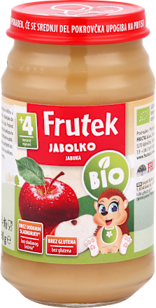 EKO kašica od jabuke, 4+mj. Frutek