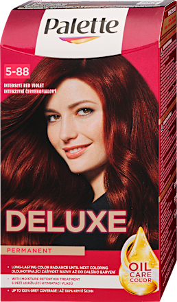 Tartós hajfesték, vörös violett 5-88, 679 Palette DELUXE
