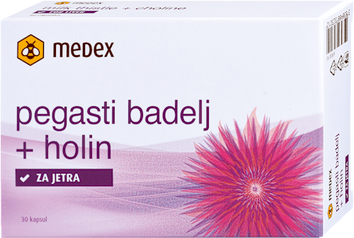 Prehransko dopolnilo Pegasti badelj + holin Medex
