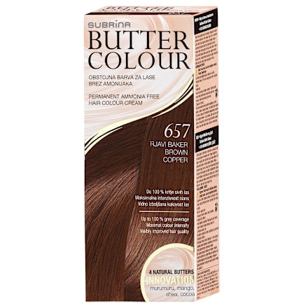 Butter Colour boja za kosu - 657 Brown Copper SUBRiNA