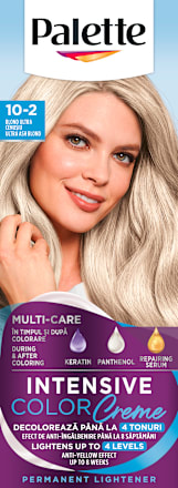 Vopsea permanentă A10 (10-2) Blond Ultra Cenușiu Palette INTENSIVE COLOR CREME