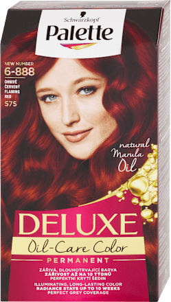 Vopsea permanentă 575/6-888 Roșu Intens Palette DELUXE